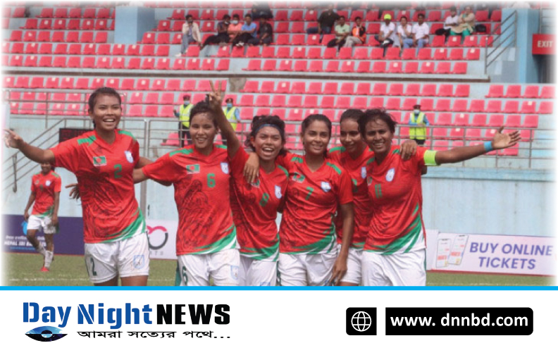 পাকিস্তানকে ৬-০ গোলে হারালো বাংলাদেশ নারী ফুটবল দল